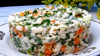 Секретний “Морський” салат: лише 2 інгредієнти і всі в захваті!